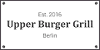 Upperburger Grill Logo